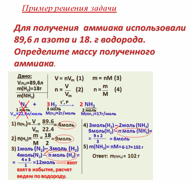 Массовый процент вещества